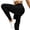 Black, variant on Juslio Womens High Waisted Tummy Control Yoga Leggings with Pockets,Stretch,Athletic Workout Running Leggings Black L