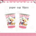 thumbnail image 5 of Decoración para fiesta de cumpleaños de Hello Kitty, vajilla desechable de Kitty rosa, mantel, vaso, plato, globos, regalos para niñas, suministros para fiestas, 5 of 5