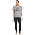 thumbnail image 2 of Starter Men’s Distressed Logo Lounge Tee with Short Sleeves, 2 of 5