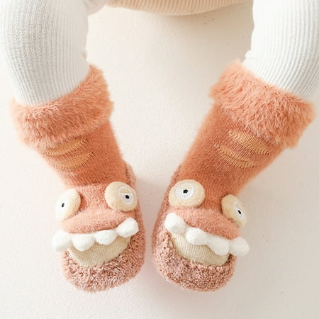 

kpoplk Boys Sneakers Boys Girls Baby Socks Shoes Toddler Shoes Floor Socks Shoes Outwear Cartoon Baby Girls Shoes(B)
