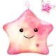 thumbnail image 1 of Almohada de Peluche en Forma de Estrella con Luz LED Rosa KAHEAUM, 1 of 7