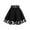 Black independence day dresses for women, variant on Wenini Womens Skirts Moon Magic Spell Symbols Print Mini Summer Skirt High Waist Pleated Hawaiian Fashion Casual Loose A-Line Skirt Black L