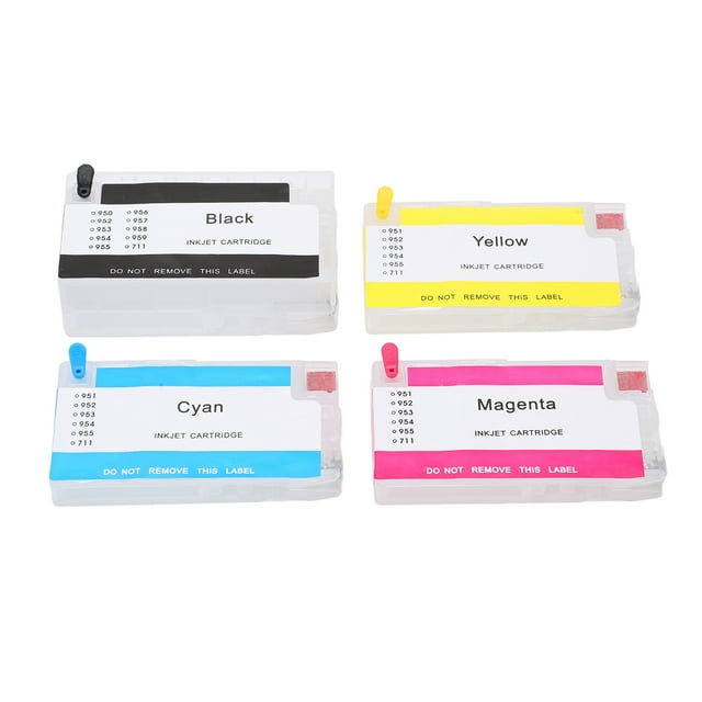 4 Colors Ink Cartridge Replacement Refill Inkjet Box Printer Accessories for Officejet Pro