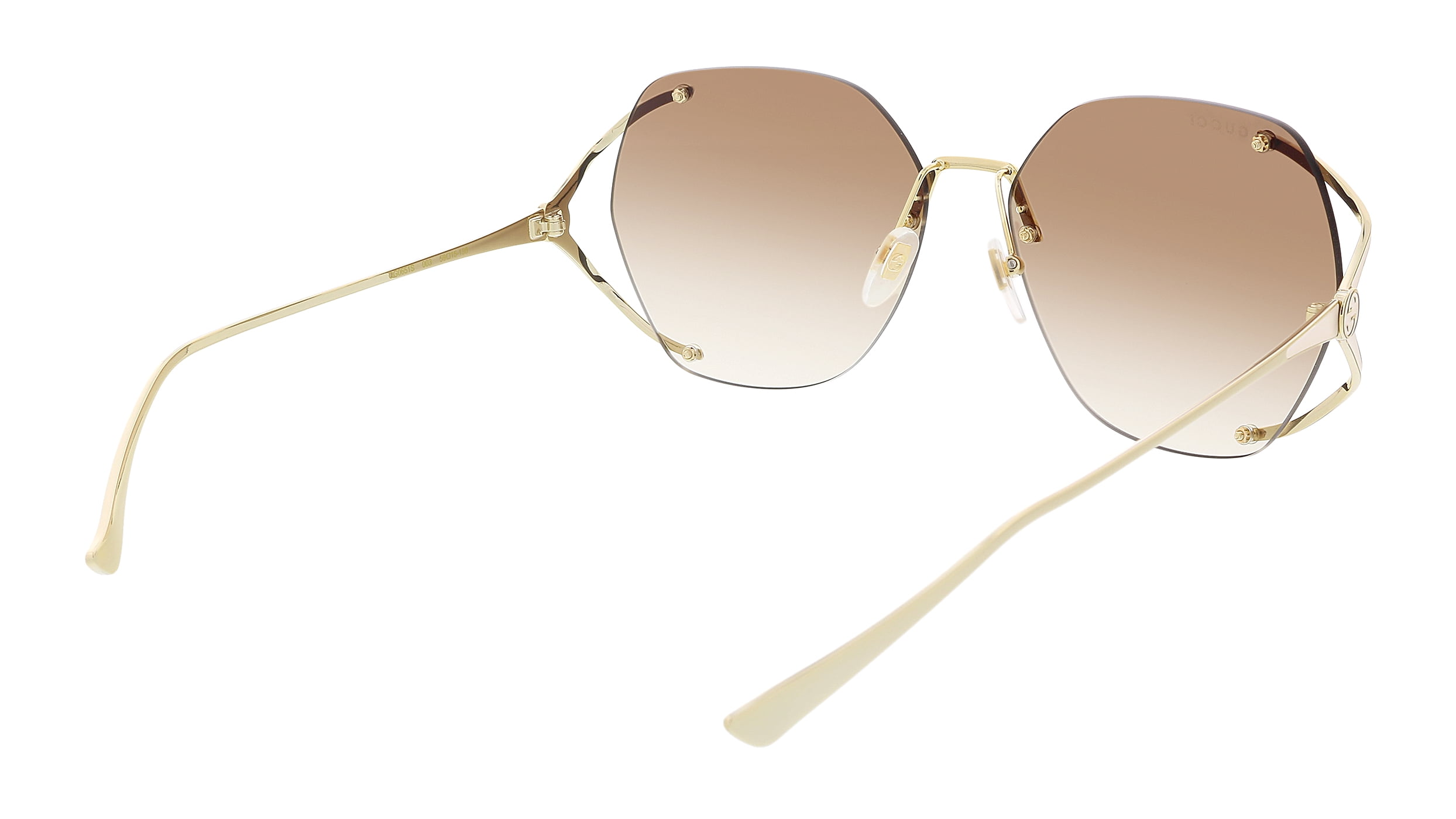 ? Original GUCCIGreen Gradient Havana Butterfly Women\'s Sunglass GG0471S-003 Gucci GG0471S 001 Sunglasses - US main image 4