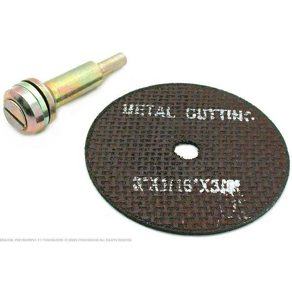 3" Cut Off Wheel & Mandrel Metalsmith Cutting Tools