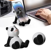 Phone Stand - Cute Phone Stand | Panda Shaped Desktop Phone Stand | Multifunctional Decorative Stable Desktop Ornament for Phone Tablet Pad - 1X Phone Stand