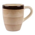 thumbnail image 1 of Taza Prichos Jemaflex de Cerámica con Bandas Café, 1 of 4