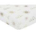 thumbnail image 3 of Desert Sun Pink and Mauve Fitted Crib Sheet by Sweet Jojo Designs, 3 of 6