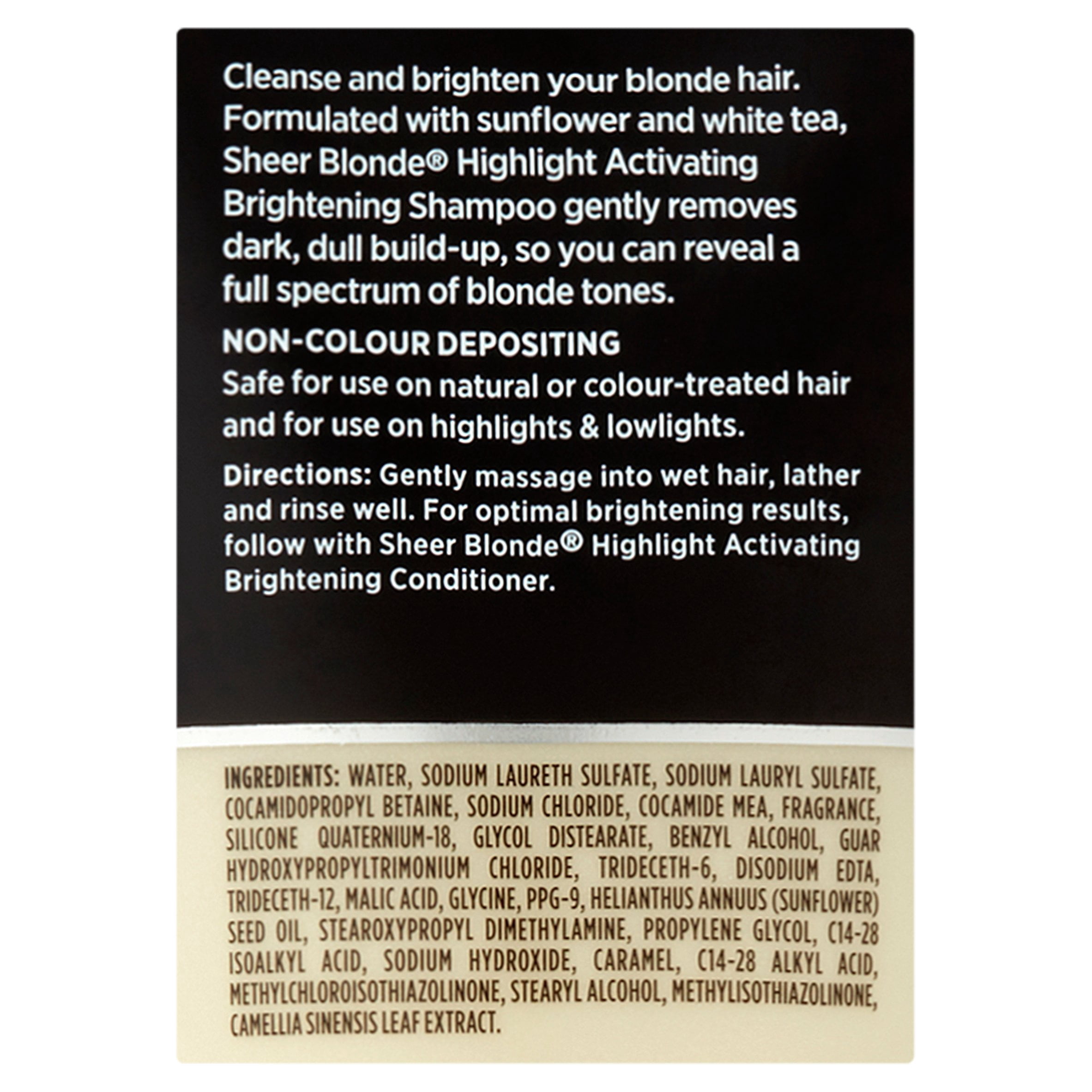 John Frieda Sheer Blonde Highlight Activating Brightening Shampoo, 11 fl oz
