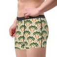 thumbnail image 2 of Rateoe palm tree Asian leopard Mens Boxer Briefs Poly Spandex Performance Boxer Briefs Underwear Hem Boxer Briefs-Medium, 2 of 5