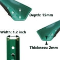 thumbnail image 5 of 4 Feet Sturdy Metal Fence Posts, Pack of 10, No  U Post for Garden Wire Fencing, 5 of 8