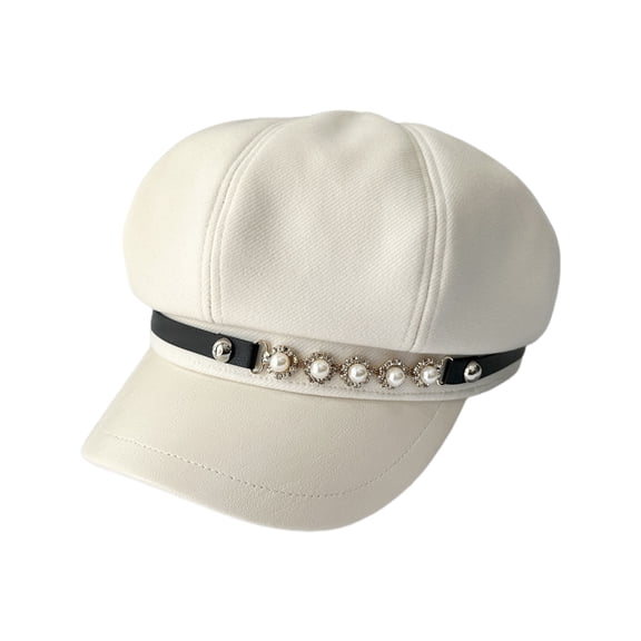 Baby Sweetie Women's Newsboy Beret Hat Visor Cap Elegant French Style 8 Panel Octagonal Hat Painter Hats