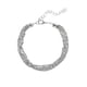 thumbnail image 5 of Pulsera para mujer con charm, cadena de acero, estilo moderno, brazalete, acero inoxidable, lotes, estilo abierto, 5 of 8