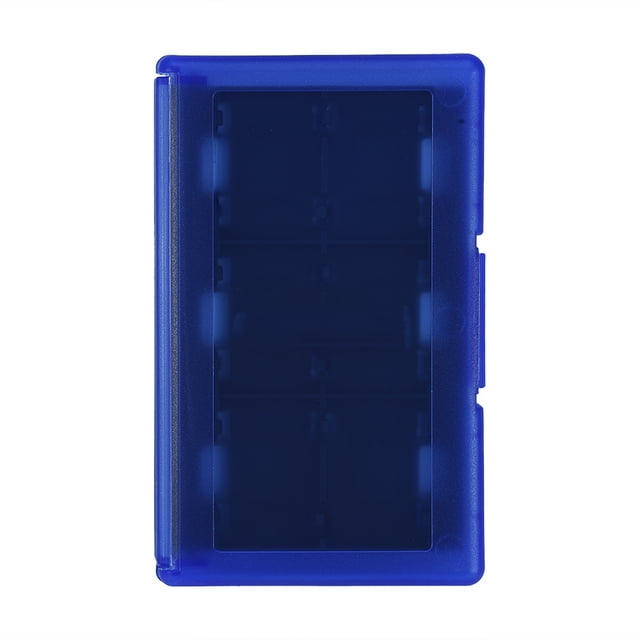 Qiilu 24-in-1 TF Card Box Game Memory Card Case Holder Carrying Storage for Nintendo Switch, tf card box, tf card storage