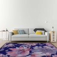 thumbnail image 3 of Soft Rug Large Area Rugs, Watercolor Spring Flower Comfortable Indoor Carpet, Baby Play Mat for Living Room Bedroom Nursery Home Decor Floor Mat, 60x39inch, 3 of 6