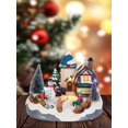 thumbnail image 3 of Adornos Navideños Resina para Casa Con Luces LED Regalos Mesa Navidad, 3 of 9