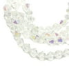 Diamond Aurora Borealis Crystal Beads, 6mm