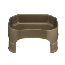 Neater Pets Giant Bowl with Leg Extensions for Dogs - Raised for Feeding Comfort - Extra Large Plastic Trough Style Food or Water Bowl for Use Indoors or Outdoors, Champagne, 2.25 Gallon (288 Oz.)