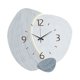 thumbnail image 4 of Reloj de pared silencioso con números arábigos, creativo, 3 niveles de ajuste. Estilo B, 4 of 9