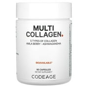 Codeage, Multi Collagen, 90 Capsules Pack of 3