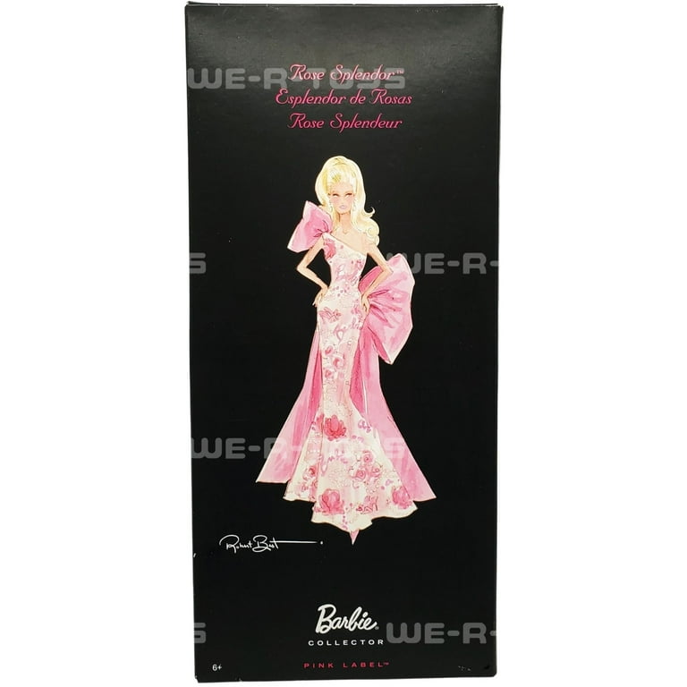 Avon Exclusive Caucasian Rose Splendor Barbie Doll