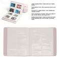 thumbnail image 4 of Álbum de Fotos de 288 Bolsillos para Mini 12 11 9, Álbum de Fotos Con Carpeta de Fotos 2x3 para Cámara Instantánea, Cubierta de Cuero Pu, Bolsillos de Alta Transparencia,, 4 of 7