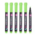 thumbnail image 1 of Uxcell Liquid Chalk Markers, 6Pcs Whiteboard Markers Fine Tip Dry Wipe Pens Colorful Wet Erase Chalk for Whiteboard LED Note Board Blackboard Planning Glass, Green, 1 of 6