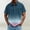 A_ Navy, variant on Men's Color Block Short Sleeve Button-Down Golf Shirt, Casual and Stylish for Everyday Wear Blue XXXXL