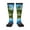 2 Black-1, variant on Island And Coral Reef Knee Socks, High Socks Long Stretchy Sock Women Knee High Stocking, Long Socks for Women