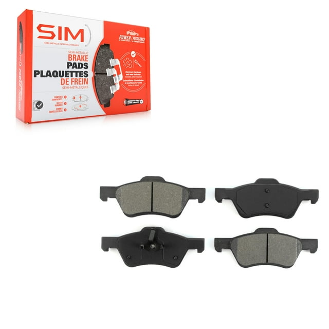 SIM Front Semi-Metallic Disc Brake Pads SIM-1047B for Car Ford Escape Mercury Mariner