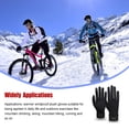 thumbnail image 3 of Bewildely Manoplas de barra de bicicleta Guantes de pantalla táctil Unisex Antideslizante Protección contra la frialdad Manos Accesorios Ropa deportiva Suministros térmicos Tipo8 Bewildely HA060059-08B, 3 of 6
