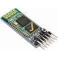 thumbnail image 2 of 2 Pack HC-05 Bluetooth RF Transceiver Module, 6 Pin Master Slave Integrated Wireless Serial Port BT Communication Module for Arduino, 2 of 4