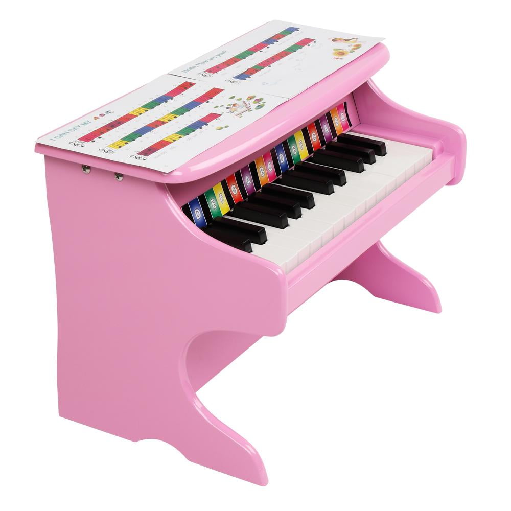 childrens pink piano