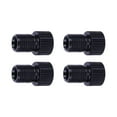 thumbnail image 2 of 4Pcs Bike Valve Adapter Bicycle Valve Adapter for Mountain Road Bike Cycling Black, 2 of 8