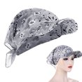 thumbnail image 4 of Pasamontañas con capucha Bandana Bufanda Diadema Sombreros Gorra Verano Pesca Sunnimix gris 70x46 cm, 4 of 8