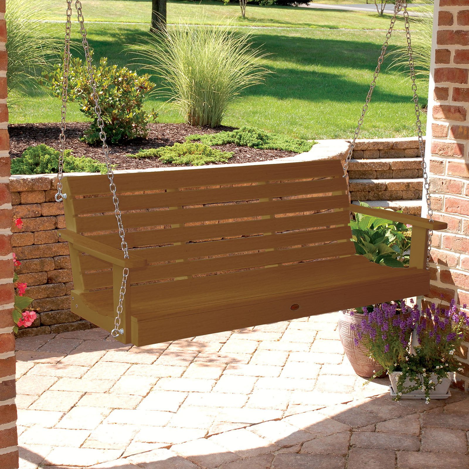 highwood Weatherly Recycled Plastic Porch Swing by Highwood-USA