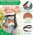 thumbnail image 6 of Abstract Patterns Multi Pocket Short Apron Waterproof, Adjustable 96.5in Belt for various occasions, 6 of 7