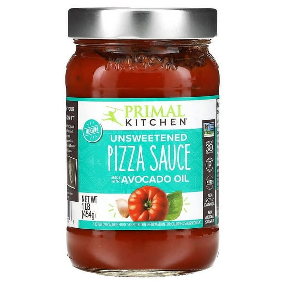 Primal Kitchen, Pizza Sauce, Unsweetened, 1 lb Pack of 2