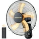 thumbnail image 1 of Ventilador de pared VAGKRI de 16 pulgadas con 5 aspas y 5 velocidades, negro, 1 of 7