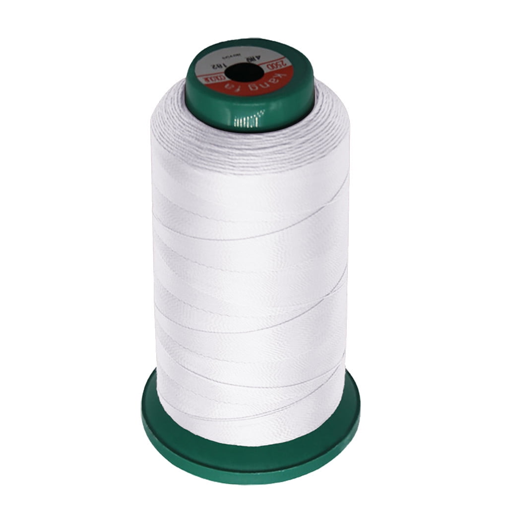 Uxcell Polyester Tailoring Clothing Sewing Thread String Reel Spool White