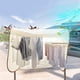thumbnail image 1 of Xihbxyly Funda para Perchas de Exterior, Resistente a La Lluvia, Al Sol y a Los Excrementos de Pájaros, Plegable y Fácil de Guardar, Tela Duradera para Proteger La Ropa, Uso En Interiores y Exteriore, 1 of 6