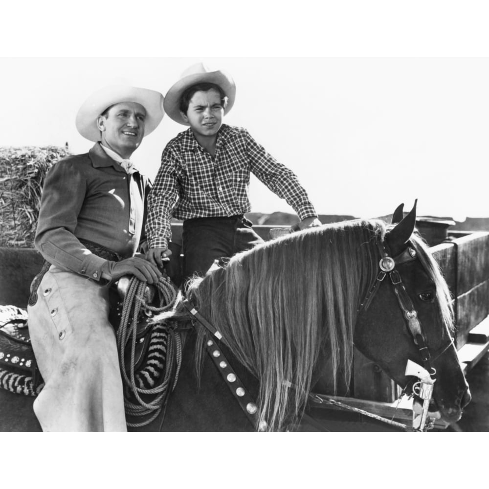 The Last Round Up From Left Gene Autry Robert Blake Billed As Bobby 