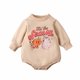 thumbnail image 1 of Body De Bebé Canastilla Onesies Para Niños Pequeños, Niñas Y Niños, Mono De Manga Larga Con Estampado De Festival, Color Beige Odeerbi LM103-6217, 1 of 8
