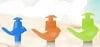 Blue Green Orange