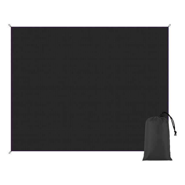 Eky Couverture de Plage Imperméable et Anti-Sable, Surdimensionnée Légère Durable Compacte Sans Sable, Grand Tapis de Plage pour Voyage Camping Randonnée Pique-Nique avec Sac de Rangement, Articles d'Été, 55.1"x59 Pouces