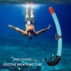 thumbnail image 3 of Snorkel de natación subacuática boquilla de silicona tubo de esnórquel equipo de buceo JShteea El nuevo, 3 of 8