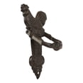 thumbnail image 3 of Cast Iron Metal Rustic Farmhouse Rooster Chicken Door Knocker With Strike Plate, 3 of 6