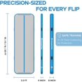 thumbnail image 2 of CHAMPIONPLUS Air Track Inflatable Tumble Track Gymnastics Tumbling Mat for Home Yoga Use Blue 10ft, 2 of 6