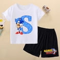 thumbnail image 3 of Nuevas camisetas y pantalones cortos de Sonics para niños, camisetas con gráficos de dibujos animados de anime, camisetas casuales de manga corta para niños, ropa de verano para niños 2024, 3 of 5