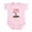 Petal Pink, variant on CafePress - Whos Next Infant Bodysuit - Baby Light Bodysuit, Size Newborn - 24 Months